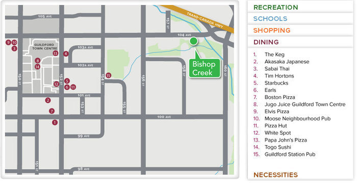Bishop Creek location map 2