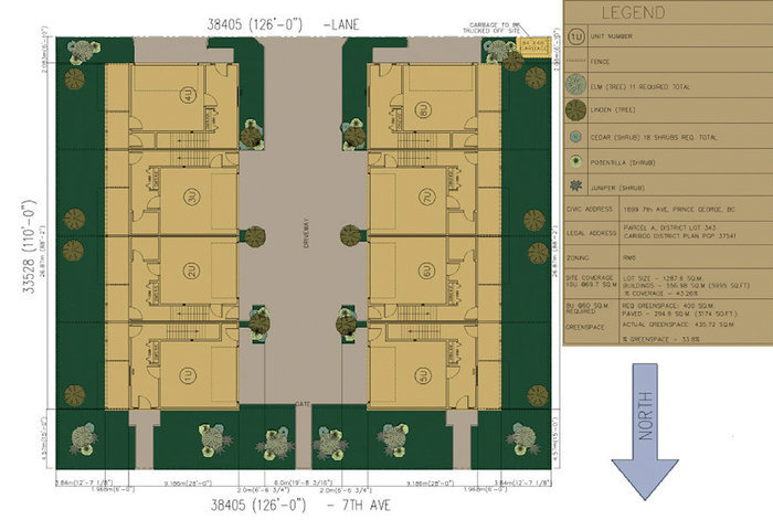 Cresent Townhomes location map 1