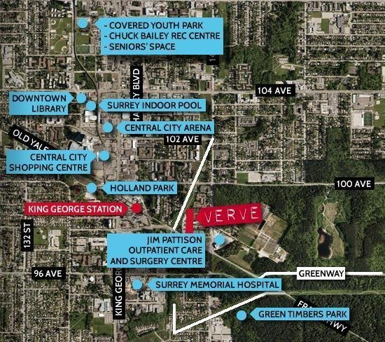 The Maxx @ Verve location map 2