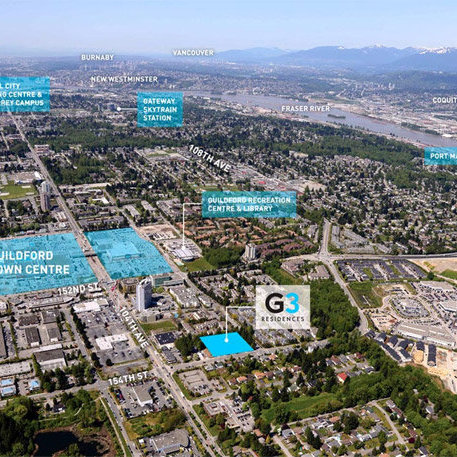 G3 Residences location map 2