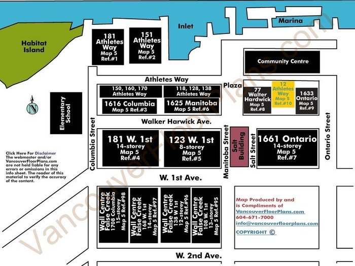 Kayak At The Village location map 1