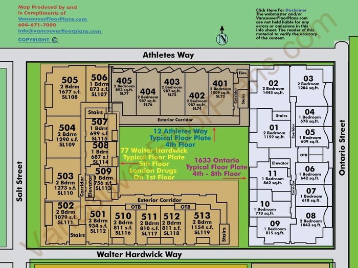Kayak At The Village location map 2