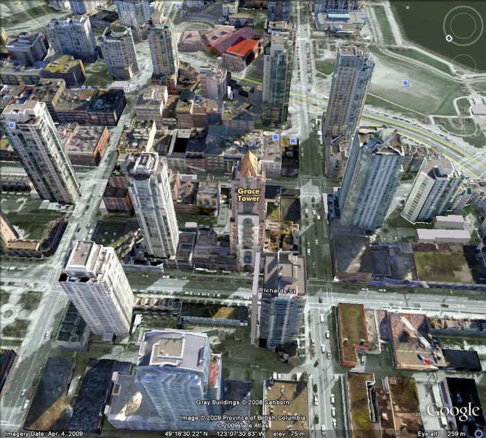 Grace location map 2