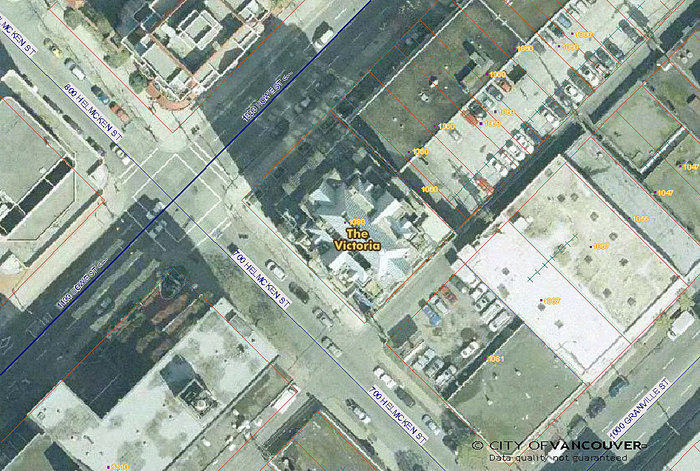 The Victoria location map 2