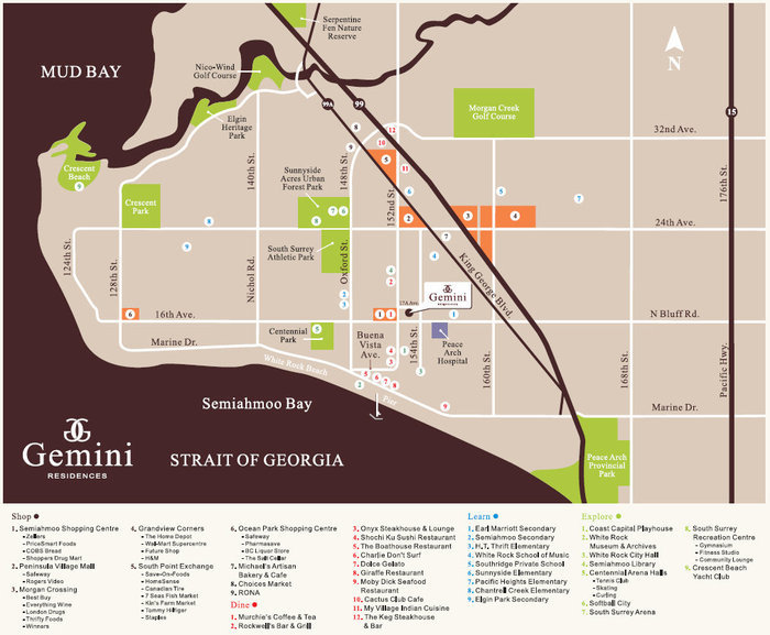Gemini location map 1