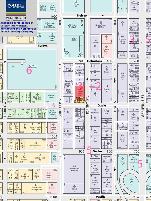 London Place location map 1