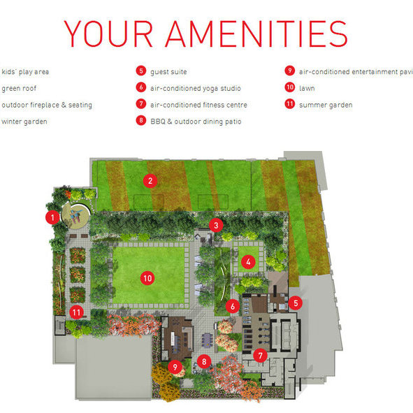 Station Square Tower 1 location map 1