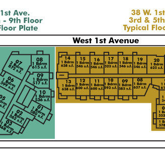 The One location map 1