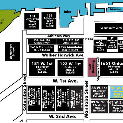 The One location map 1