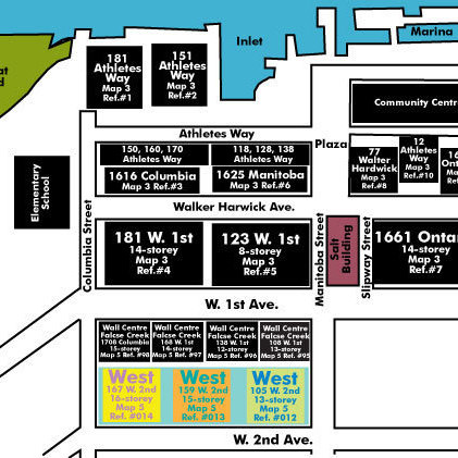 Tower Green At West location map 1