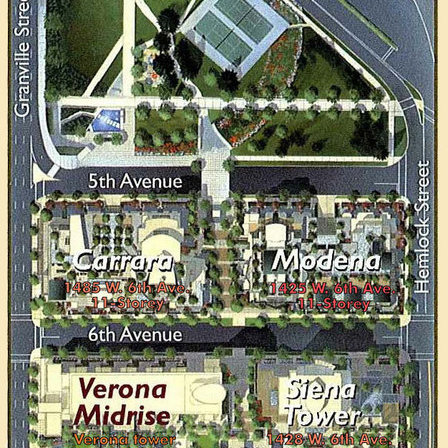 Modena Of Portico location map 2