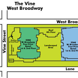 The Vine location map 1