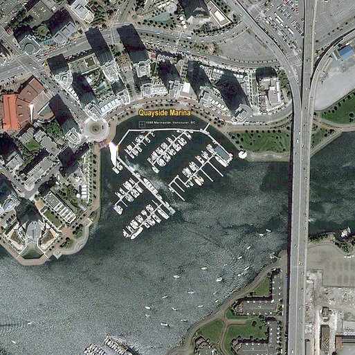 Quayside Marina location map 3