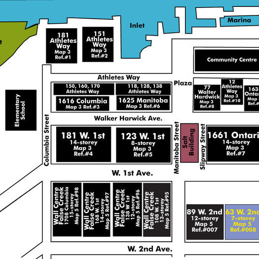 Pinnacle Living False Creek location map 3
