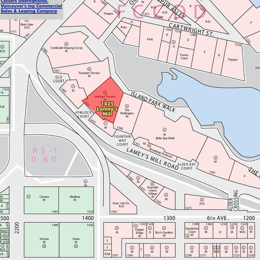 Habour Terrace location map 1