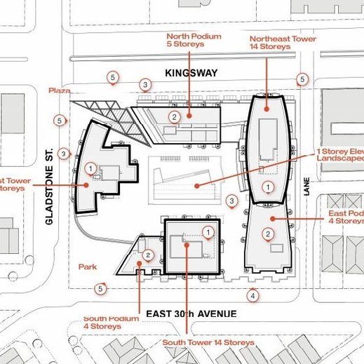 Kensington Gardens location map 1