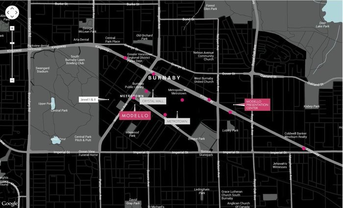 Modello location map 1