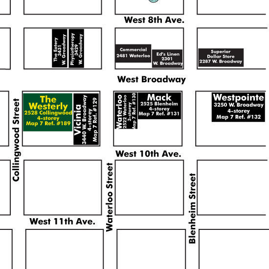 The Westerly location map 1