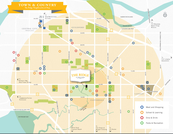 The Ridge At Bose Farms location map 1
