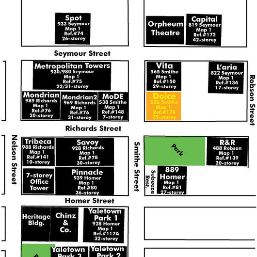 Dolce location map 2