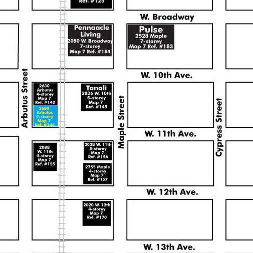 Arbutus Outlook location map 2
