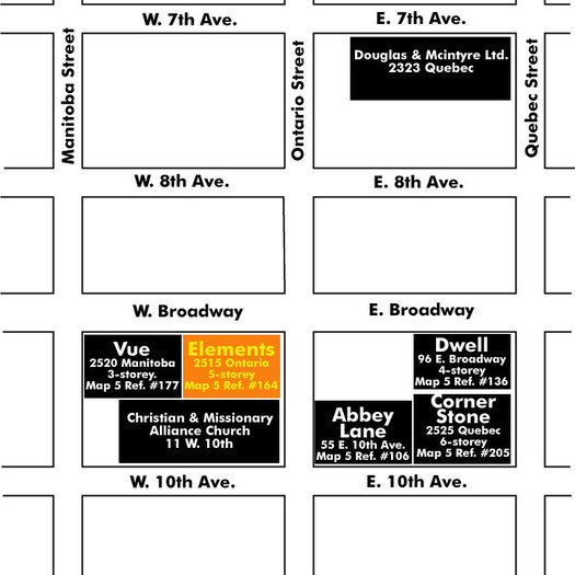 Elements location map 1