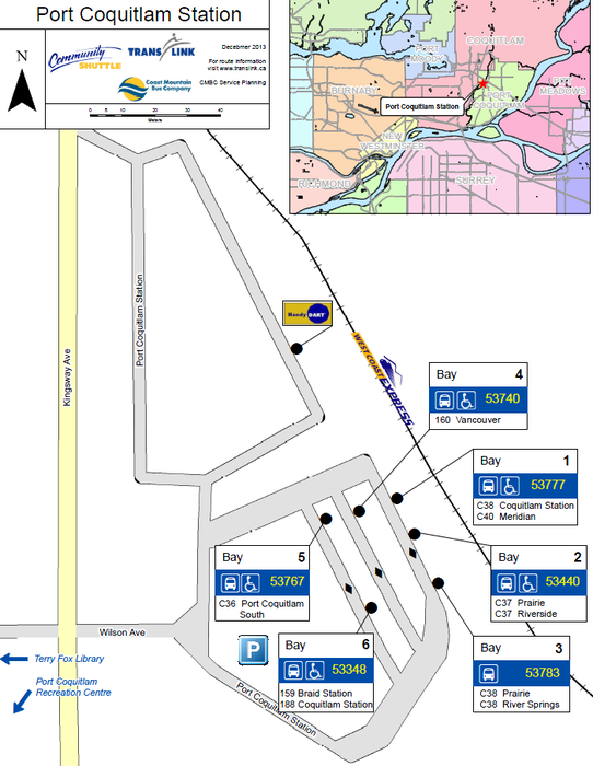 Orchid Riverside Condos location map 2