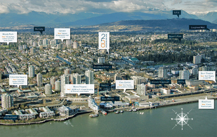 The 258 location map 1