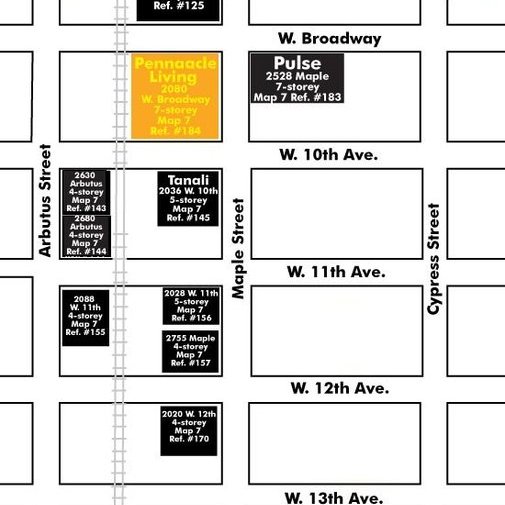 Pinnacle Living On Broadway location map 1