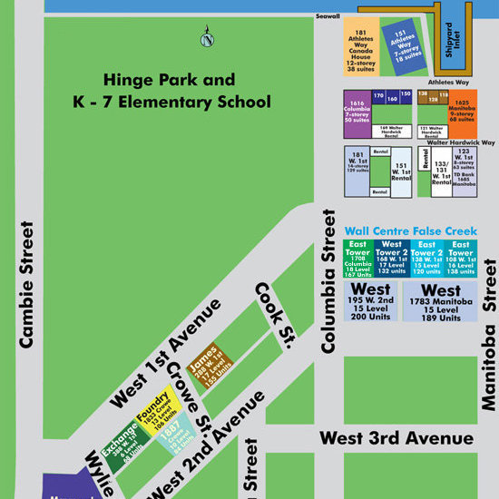 James location map 3
