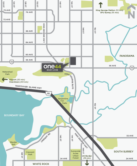One44 location map 1