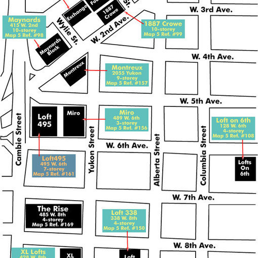 Loft 495 location map 1