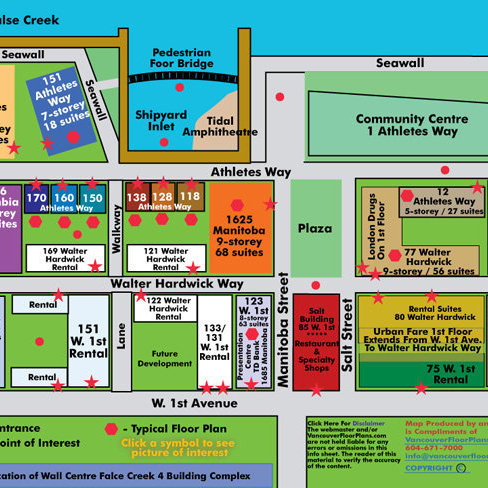 Canada House West location map 1