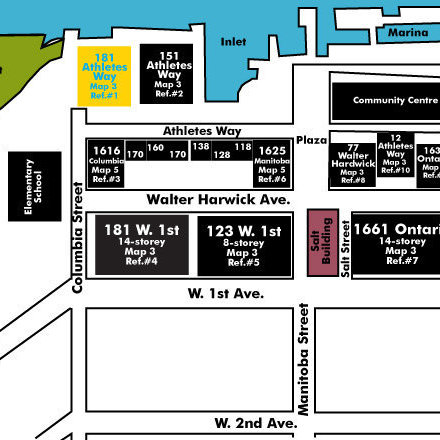 Canada House West location map 2