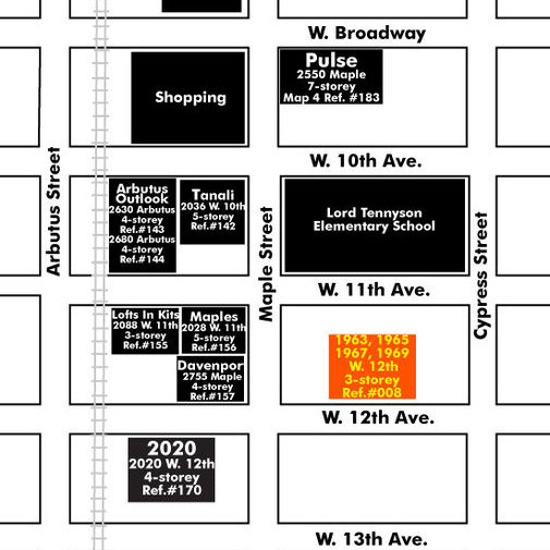 1967 W 12th location map 1