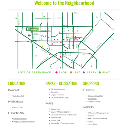 Brookside location map 1
