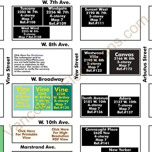 The Vine location map 1