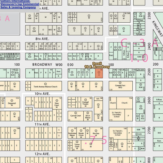 Dwell location map 2