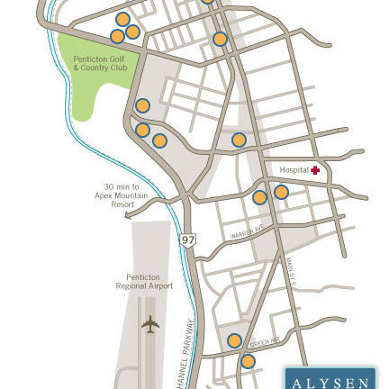 Alysen Place location map 1
