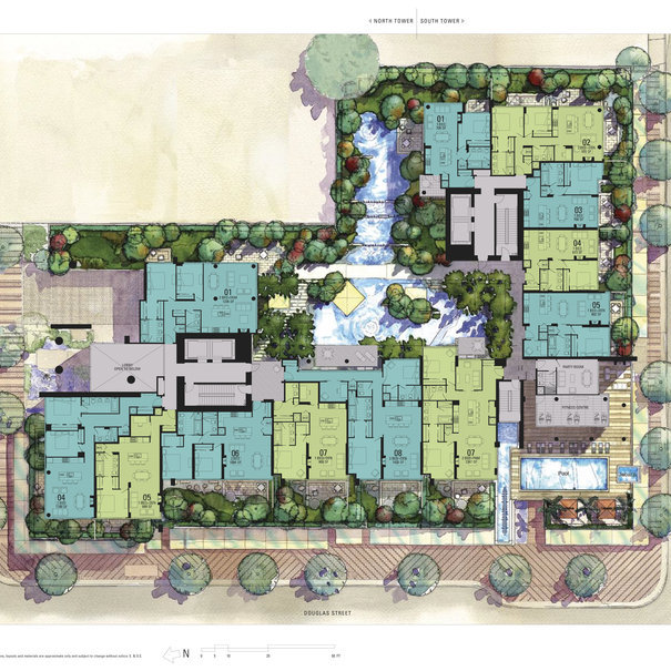 The Falls location map 1