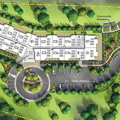 U-One location map 2