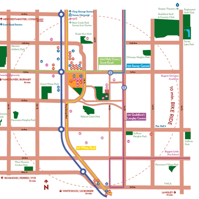 Redwood location map 2