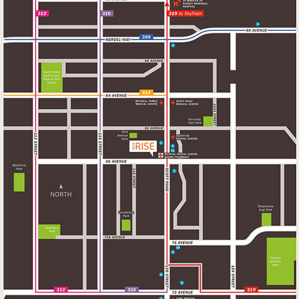 Delta Rise location map 2