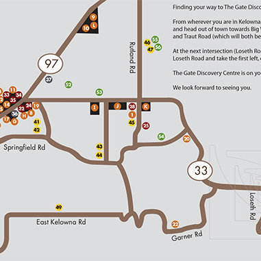 The Gate location map 1