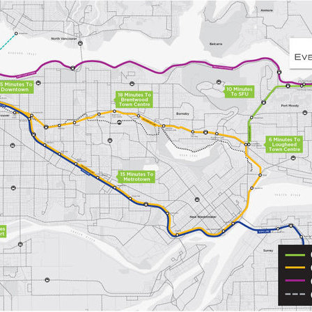 Evergreen location map 2