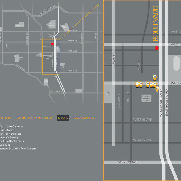 Boulevard Private Residences location map 3