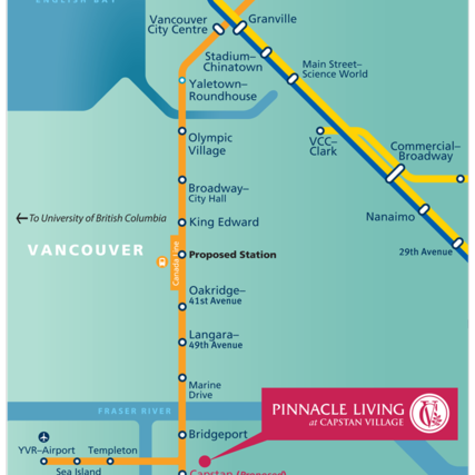 Sorrento - Pinnacle Living At Capstan Village location map 1