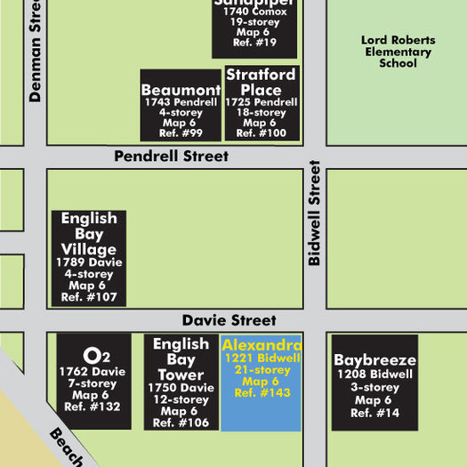 Alexandra location map 4