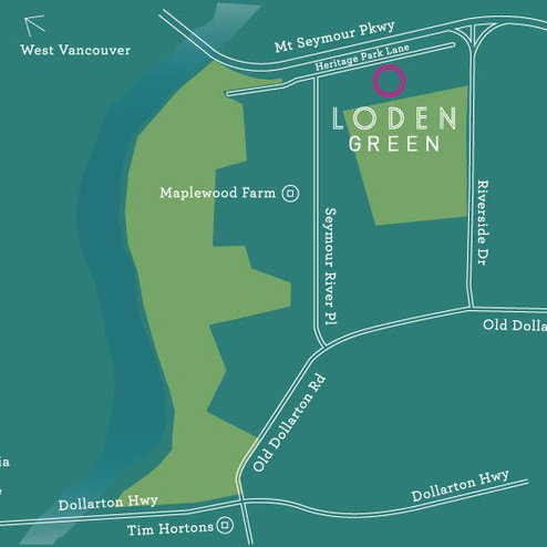 Loden Green location map 1