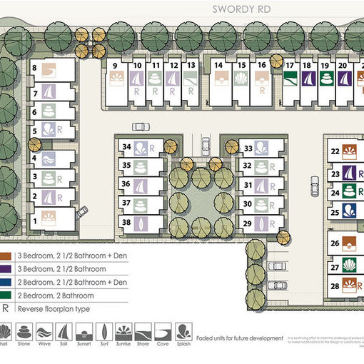 Gyro Beach Townhomes location map 2